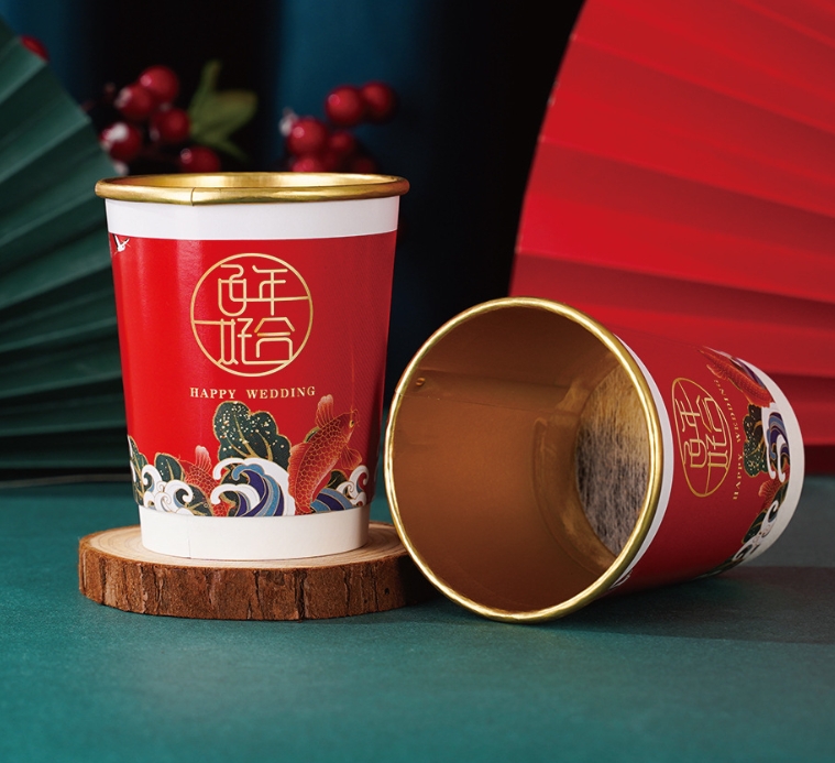 北京金箔隐茶杯定制